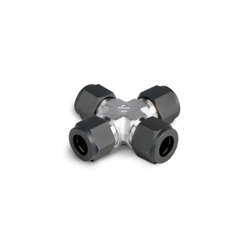 S-LOK Single Ferrule Tube Fitting, Union Cross, Tube O.D 12mm